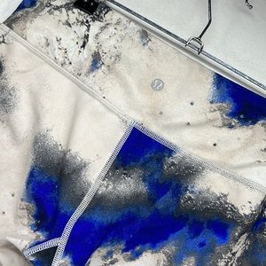 Lululemon Legging Wunder Under Crop Milky Way  size 8